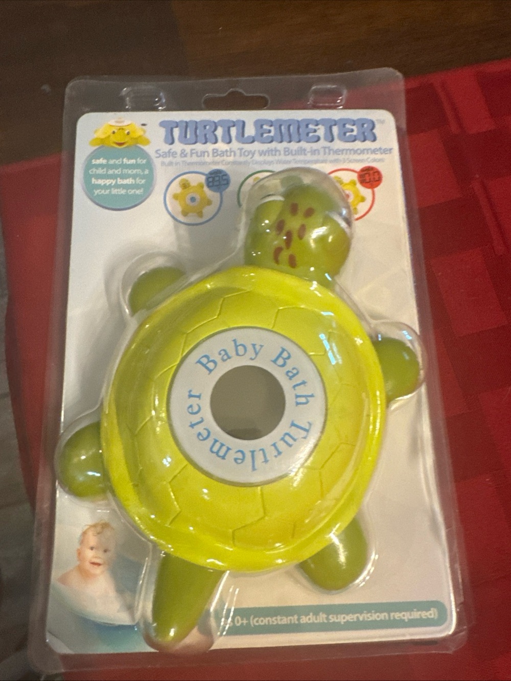 Baby Bath Termometer- Yellow/Green